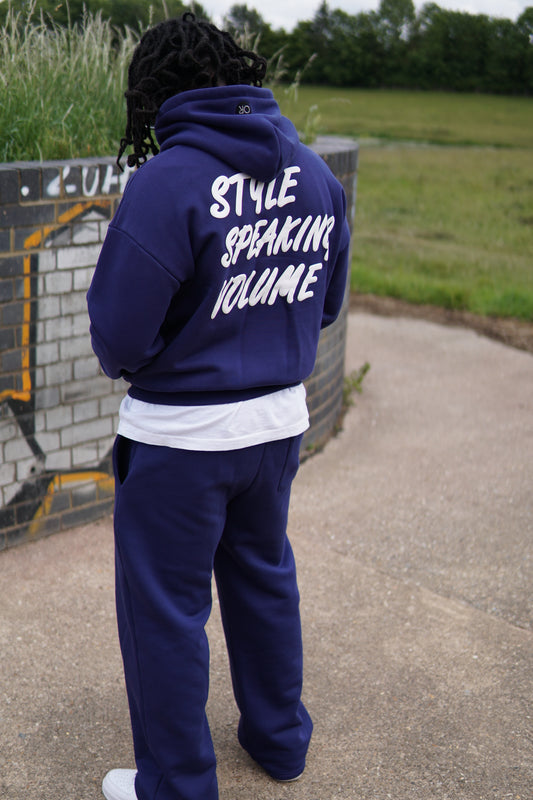 Navy tracksuit
